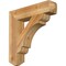 Ekena Millwork Olympic Craftsman Rough Sawn Bracket, Western Red Cedar, 4"W x 20"D x 20"H BKT04X20X20OLY04RWR - alternate 1